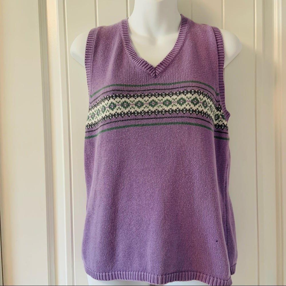 old navy sweater vest | medium